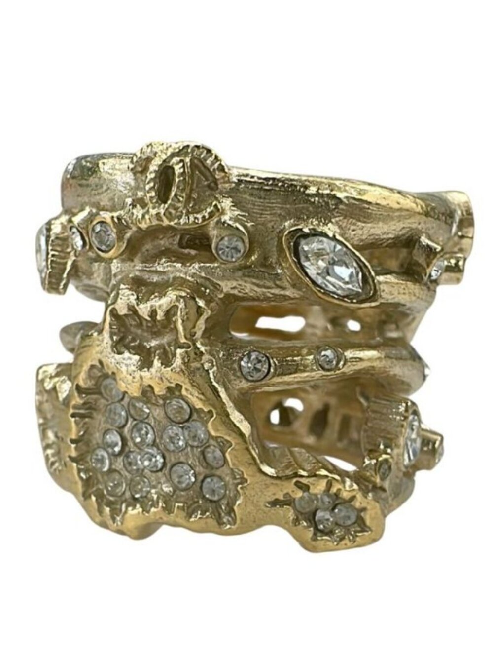 Chanel Rhinestone Ultra Ring - Picture 4 of 8